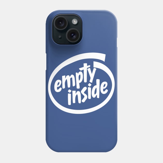 Intel Empty Inside Phone Case by Evan Derian