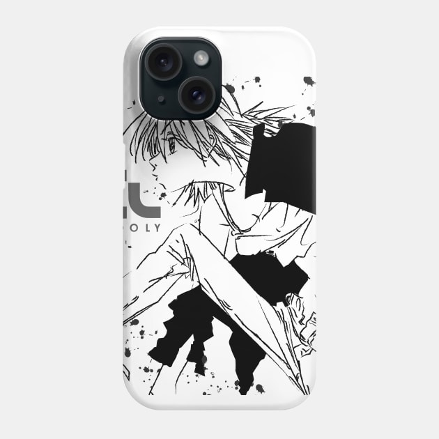 FLCL white Haruko Phone Case by paisdelasmaquinas