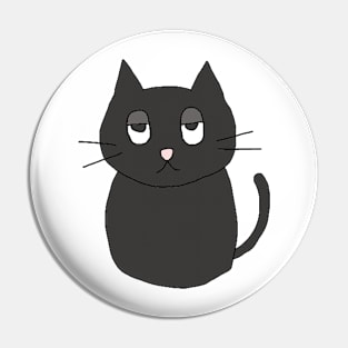 Black Cat Pin