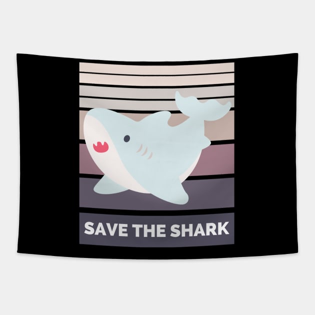 Save the shark. Tapestry by WhaleSharkShop