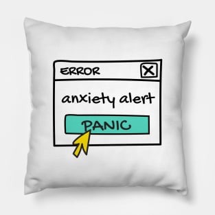 Anxiety alert Pillow