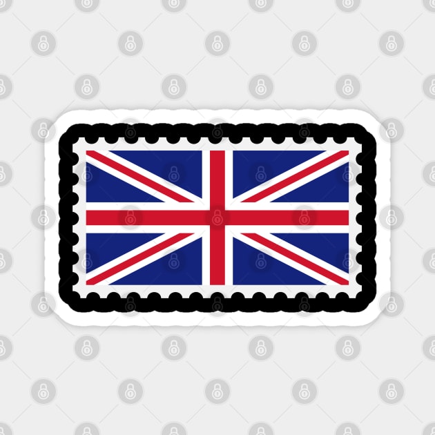 UK Flag Dad Mom Magnet by TeeTypo