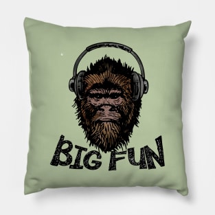 Bigfoot Fun Pillow