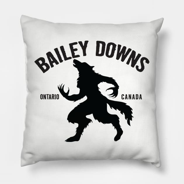 Bailey Downs Pillow by MindsparkCreative
