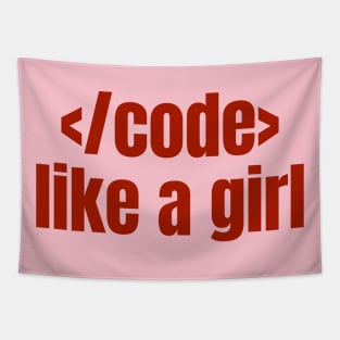 Code Like A Girl, Computer Science, Women in STEM Tapestry