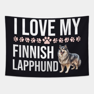 I Love My Finnish Lapphund Tapestry