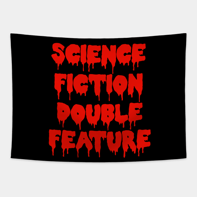 Science Fiction Double Feature Tapestry by spunkie