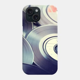 Vinyl Records 45 RPM Phone Case