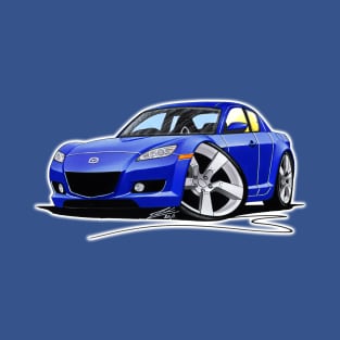 Mazda RX8 Blue T-Shirt