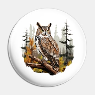 Hoot Owl Pin