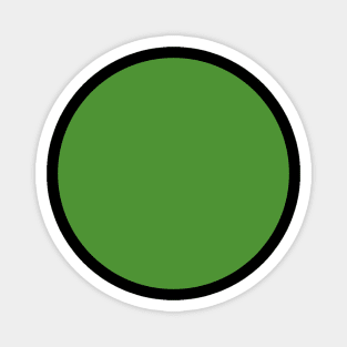 Green circle Magnet