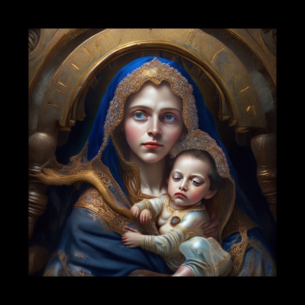 Madonna and Child by PSYOP Industries 