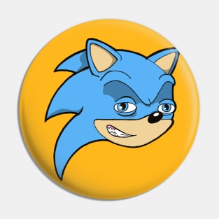 Ugly Sonic Rescue Rangers Pin