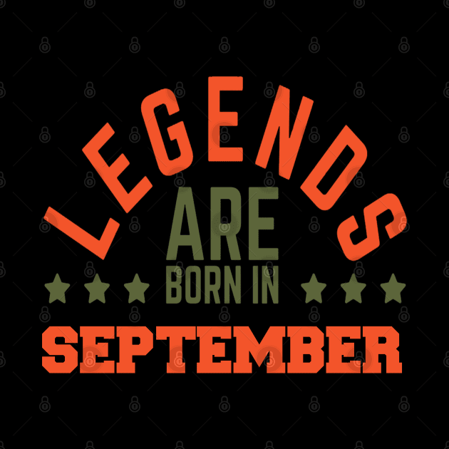 Legends Are Born in September by BambooBox