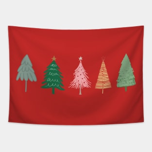 Christmas Trees Tapestry