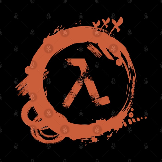 Half Life logo grunge by Green Dreads