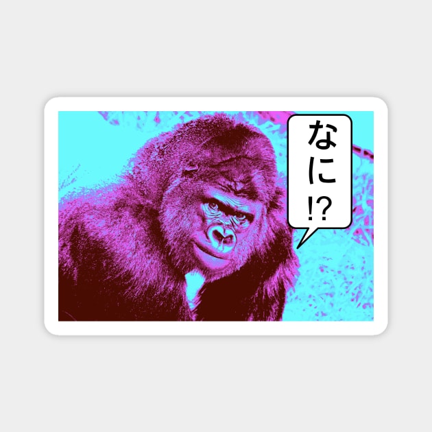 Gorilla Nani? Magnet by Persona2