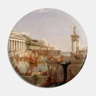 The Consummation of Empire from The Course of Empire by Thomas Cole Pin