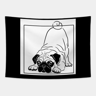 Pug Tapestry