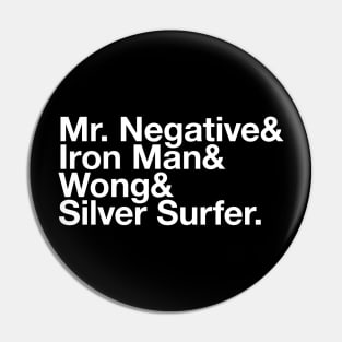 Marvel Snap Negative Surfer Pin