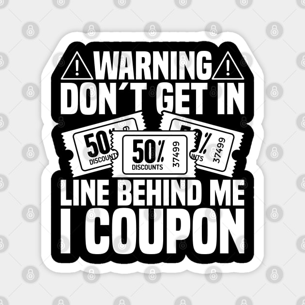 Couponing Coupons Couponer Magnet by medd.art