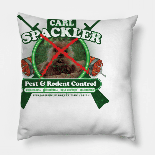 Carl Spackler Pest Control Pillow