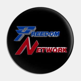 V - Freedom Network 3D Pin