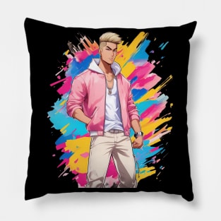 Cute Asian Boy Pillow