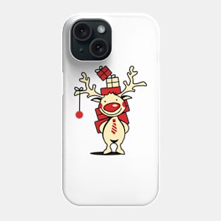 Christmas present Raindeer Phone Case