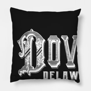 Vintage Dover, DE Pillow