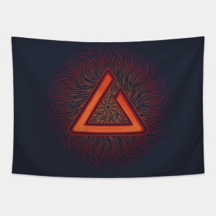 Signs Mandala: Igni Tapestry