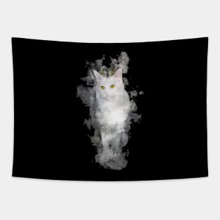 WATER COLOR CAT Tapestry