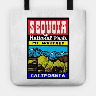 MOUNT WHITNEY SEQUOIA NATIONAL PARK CALIFORNIA SIERRA NEVADA Tote