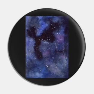 Galaxy Night Pin