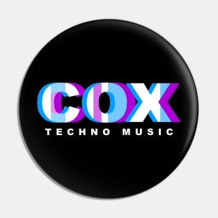 Carl Cox dj - techno music collector 90s Pin