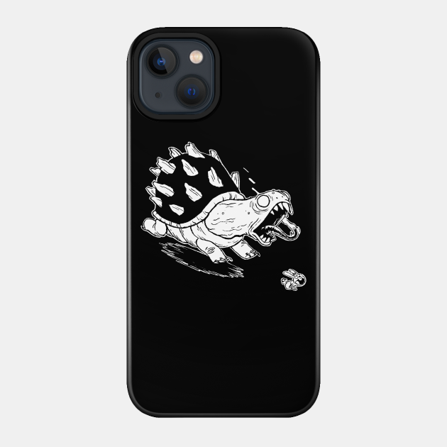 Insane Tortoise and Hare (Black Only) - Turtle - Phone Case