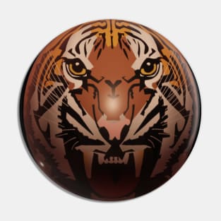 tiger 3d Pin