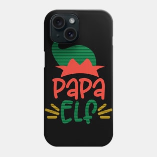 Papa Elf Funny Matching Ugly Sweater Family Christmas Gifts Phone Case