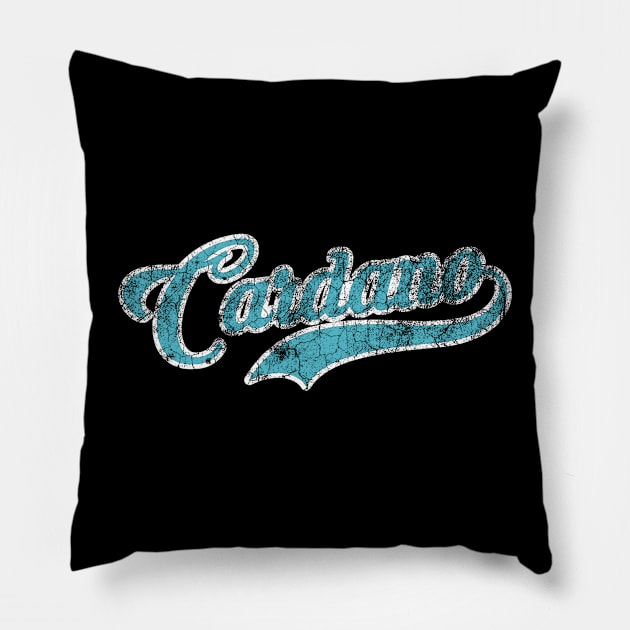 Cardano retro Pillow by Sloop