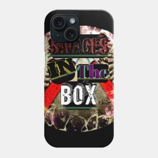 fucking savages in the box t shirt, savages in the box t shirt, Yankees savages shirt Phone Case