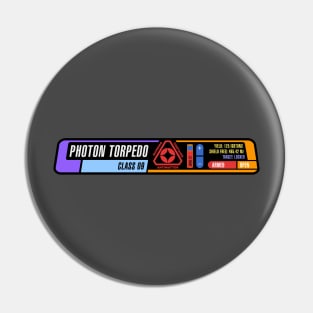 Star Trek - Photon Torpedo Pin