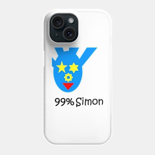 Funky Blue Face Phone Case