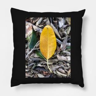 Mustard Leaf Pillow