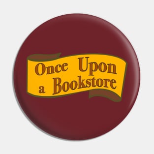 Once Upon a Bookstore Pin