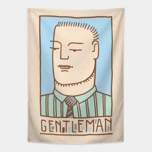 Gentleman Face Tapestry