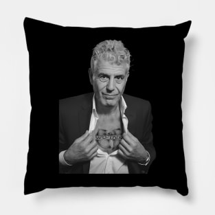 Anthony Bourdain - Vintage Pillow