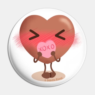 Lovely chocolates - Love note Pin
