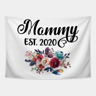 Mommy Est 2020 Pregnancy Announcement Tapestry