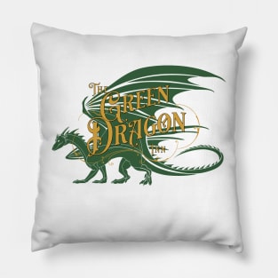 The Green Dragon Pillow