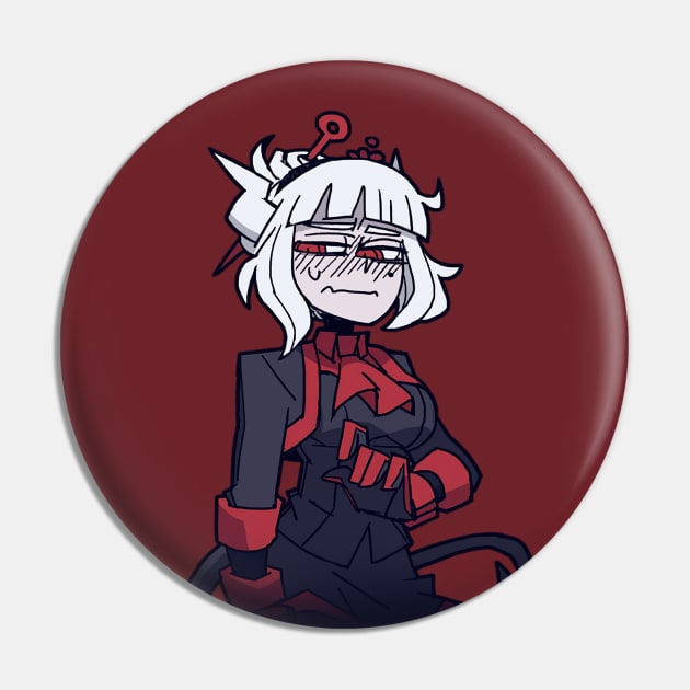 Maid Lucy Shy Examtaker (Helltaker) Pin by wark